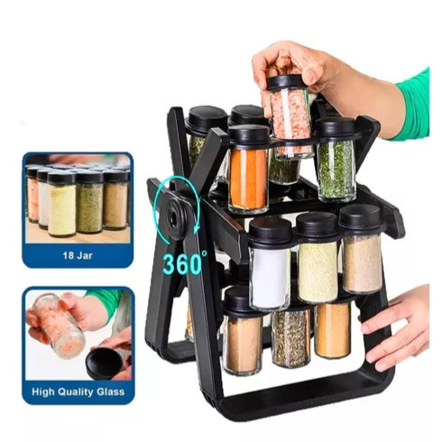 Caja organizadora de condimentos